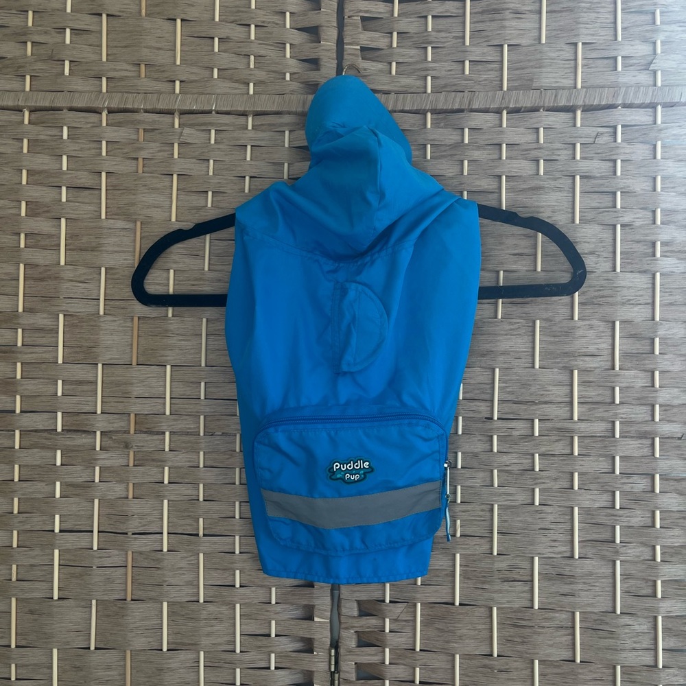 Blue Pup Poncho